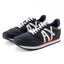 ARMANI EXCHANGE Logo Lace-Up XUX017 Sneakers - NVYRED - Navy/ Red / 40 - Shoes