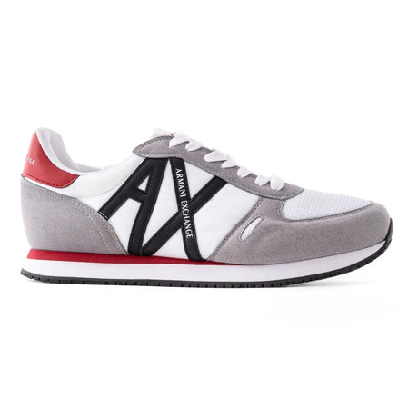 ARMANI EXCHANGE Logo Lace-Up XUX017 Sneakers - WHTGRY - Shoes