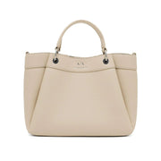 Armani Exchange Medium Top Handle Tote Bag Women - BEG - Beige