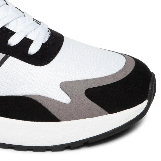 ARMANI EXCHANGE Multicolor Lace-Up XUX114 Sneakers - WHT - White / 43 - Shoes