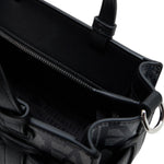 ARMANI EXCHANGE Natural Fabric Shopper Bag - GRYBLK - Gray-Black