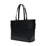 ARMANI EXCHANGE Natural Fabric Tote Bag - BLK - Black