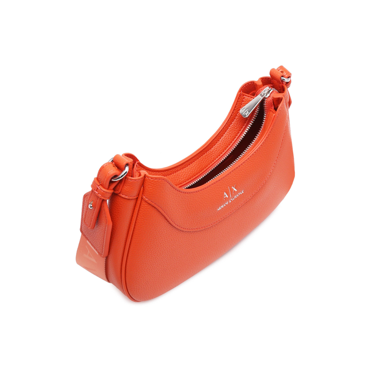 Armani Exchange Oval Crossbody Bag - ORG - Orange