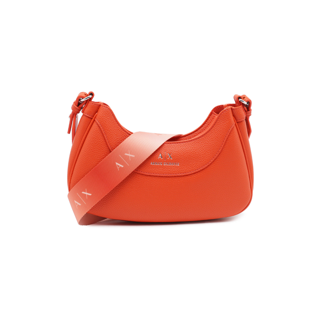 Armani Exchange Oval Crossbody Bag - ORG - Orange