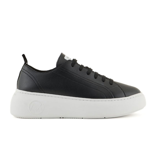 ARMANI EXCHANGE Platform Sneakers Women XDX043-BLK - Black / 36