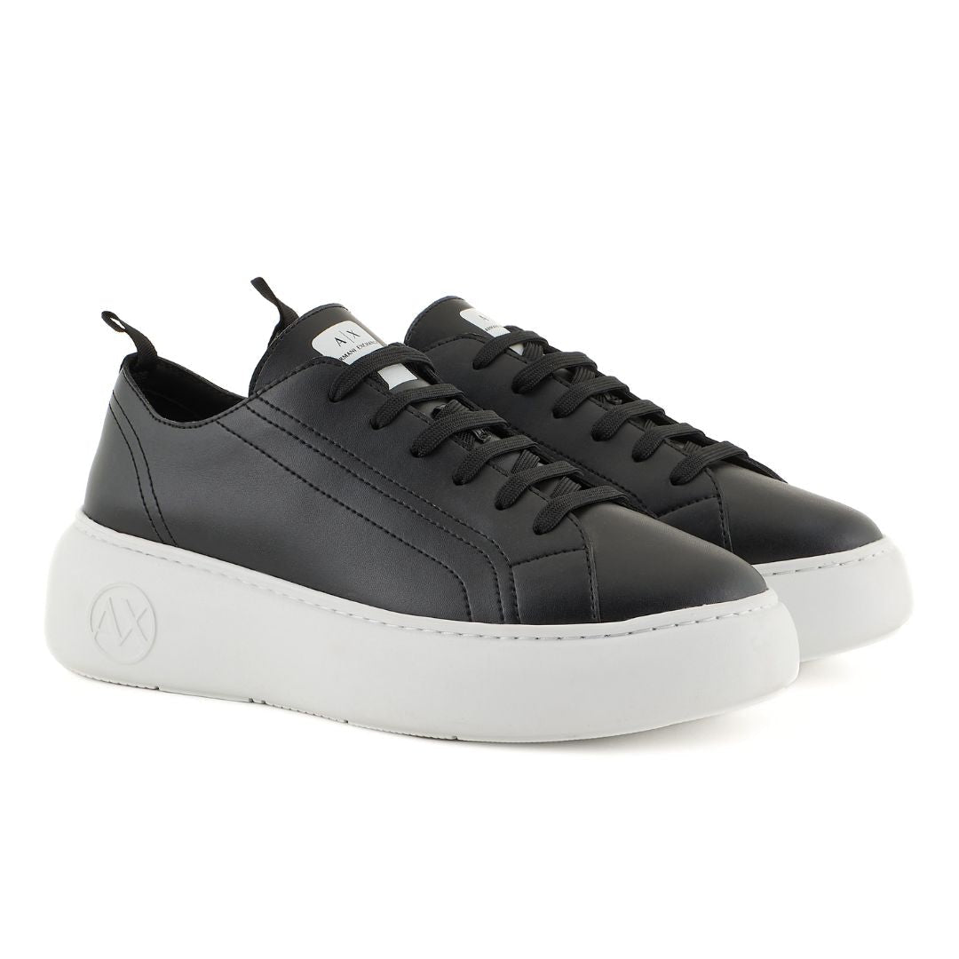 ARMANI EXCHANGE Platform Sneakers Women XDX043-BLK