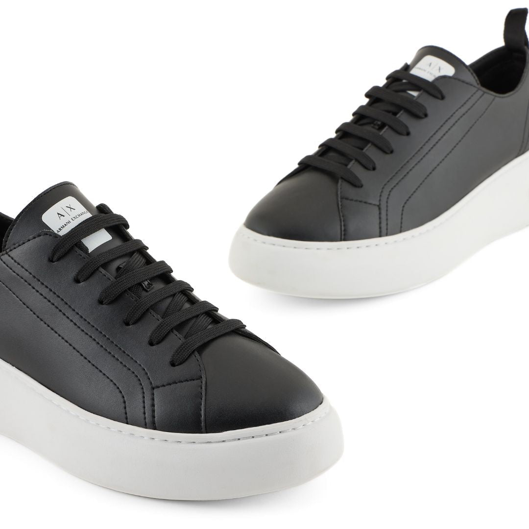 ARMANI EXCHANGE Platform Sneakers Women XDX043-BLK