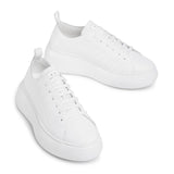 ARMANI EXCHANGE Platform Sneakers Women XDX043-WHT