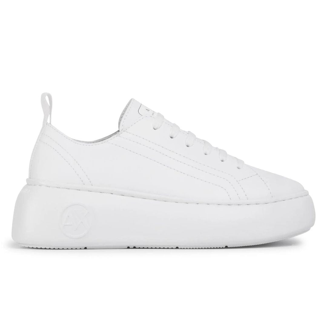 ARMANI EXCHANGE Platform Sneakers Women XDX043-WHT - White / 36