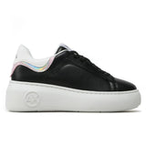 ARMANI EXCHANGE Platform Sneakers Women XDX108-BLKWHT - Black/ White / 38