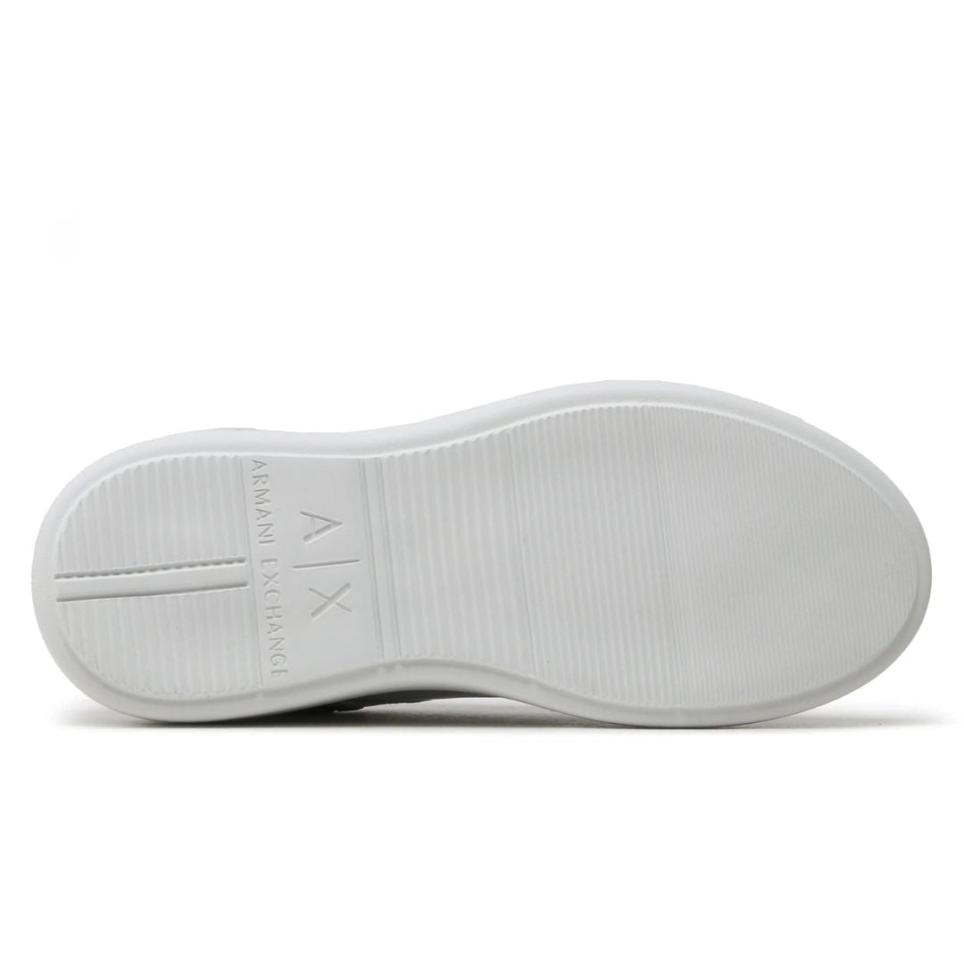ARMANI EXCHANGE Platform Sneakers Women XDX108-WHTRSE - White/ Rose / 38