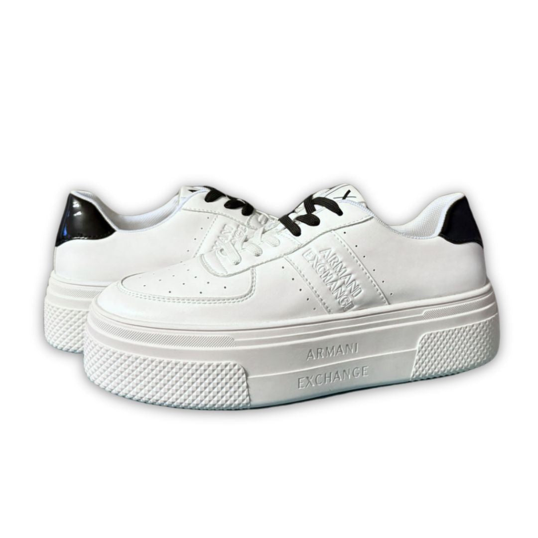 ARMANI EXCHANGE Platform Sneakers Women XDX145-WHT - White / 37