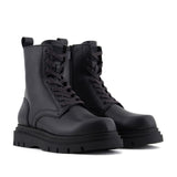 ARMANI EXCHANGE Real Leather AMPHIBIANS Boots Men XUM018-BLK