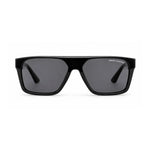 Armani Exchange Rectangula-1 Frame Sunglasses Unisex - BLK - Black