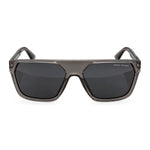 Armani Exchange Rectangula Frame Sunglasses Unisex - BLK - Black