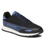 ARMANI EXCHANGE Retro Sneakers Men XUX170-BLKNVY