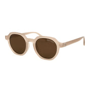 Armani Exchange Round Phantos Frame Sunglasses Unisex - BEG - Beige