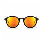 Armani Exchange Round Phantos Frame Sunglasses Unisex - BLKORG - Black