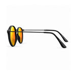 Armani Exchange Round Phantos Frame Sunglasses Unisex - BLKORG - Black
