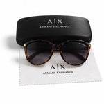Armani Exchange Round Phantos Frame Sunglasses Women-BRN - Brown