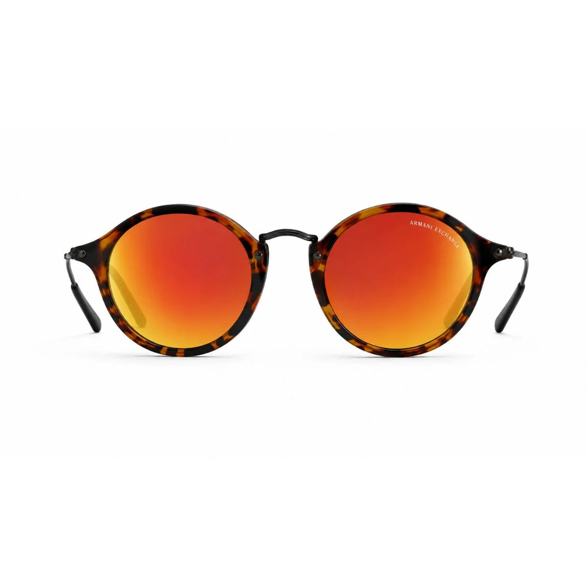Armani Exchange Round Phantos Frame Sunglasses Women - BRN - Brown