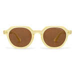 Armani Exchange Round Phantos Frame Sunglasses Women- TRL - Translucent