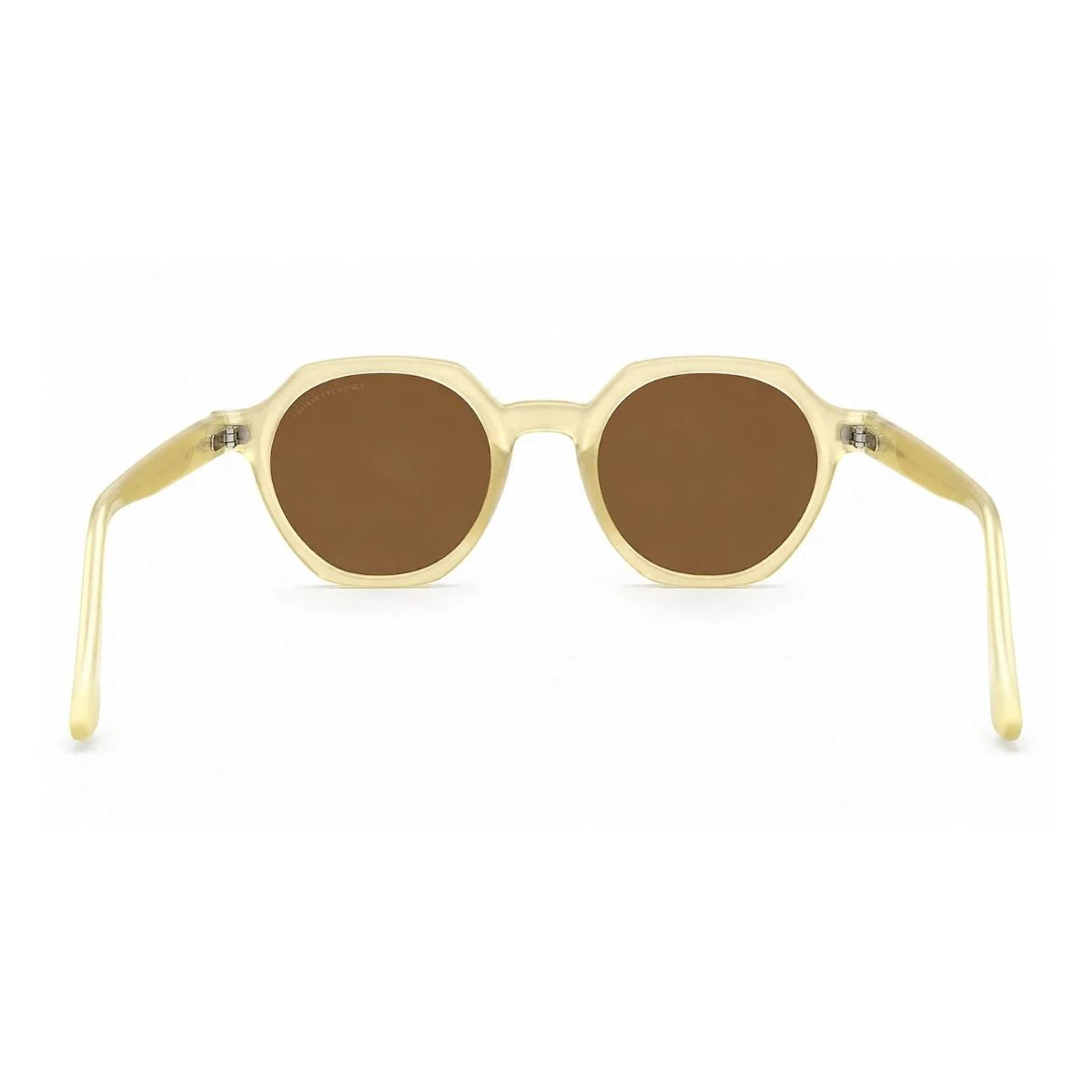 Armani Exchange Round Phantos Frame Sunglasses Women- TRL - Translucent