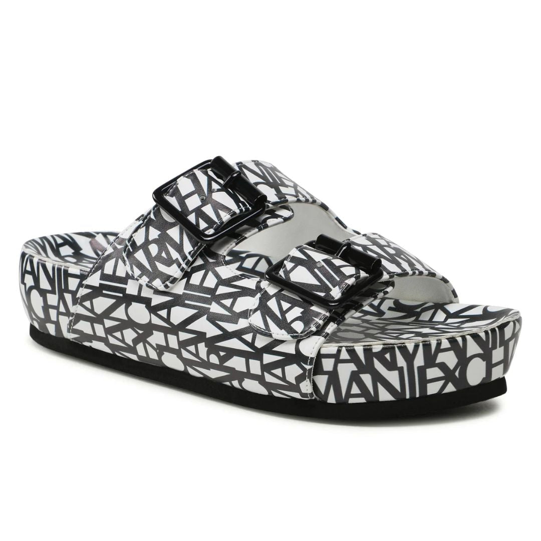 ARMANI EXCHANGE Sandals XDP031-BLKWHT - Black/ White / 38