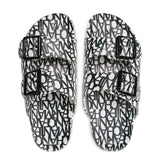 ARMANI EXCHANGE Sandals XDP031-BLKWHT - Black/ White / 38