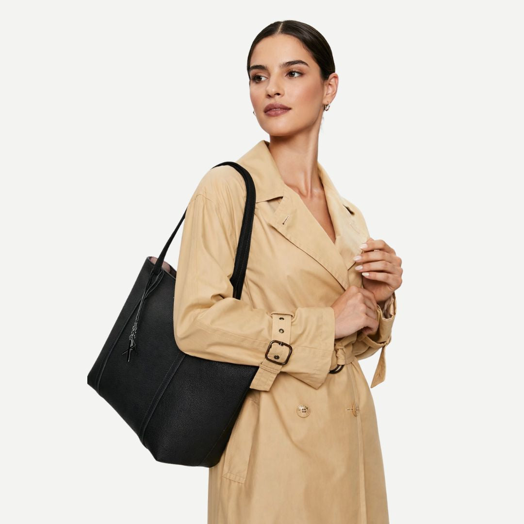 ARMANI EXCHANGE Shopper Tote Bag 942930-BLK - Black