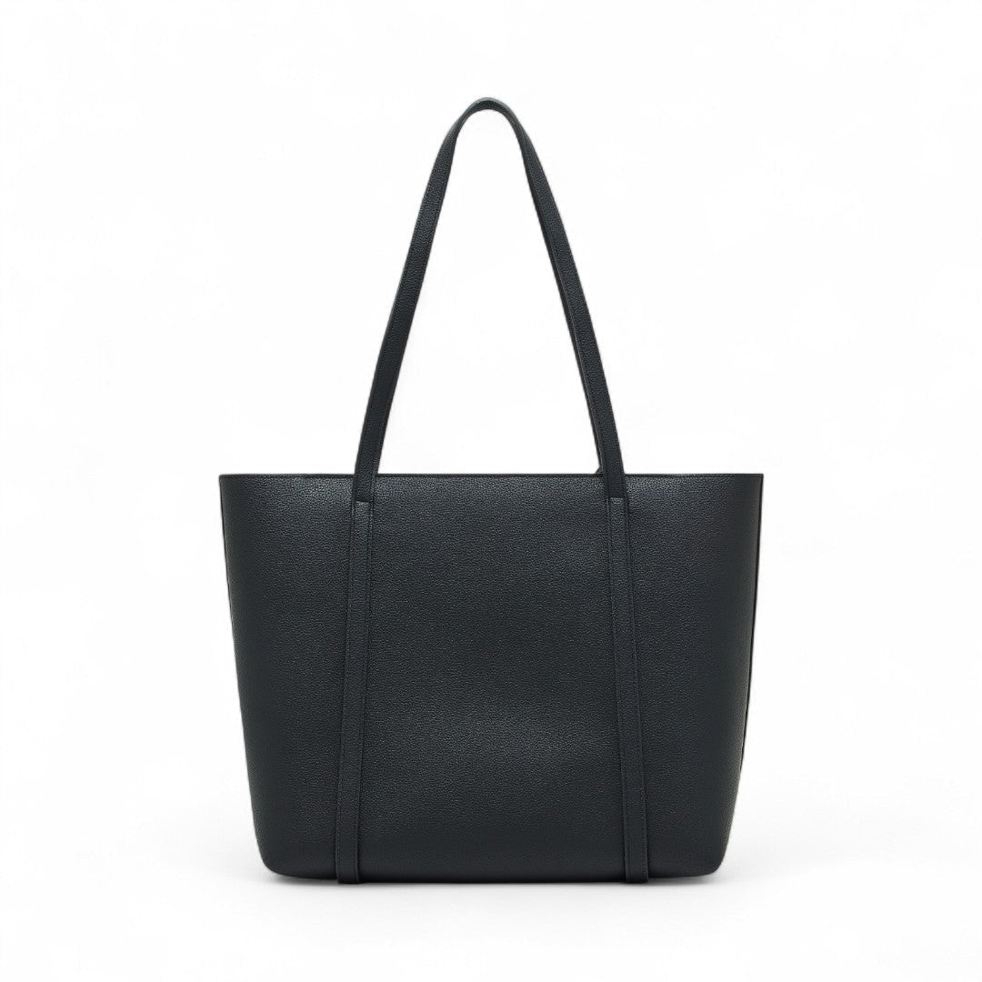 Armani Exchange Shoppers Top Handle Tote Bag - BLK - Black