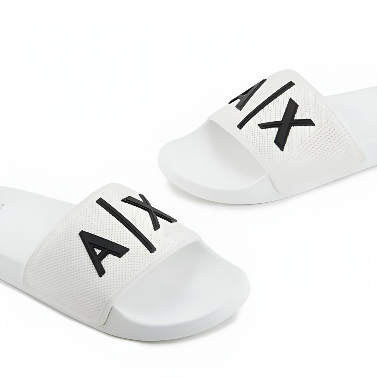 ARMANI EXCHANGE Slippers XUP001-WHT - White / 43