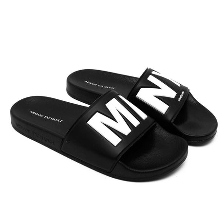 ARMANI EXCHANGE Slippers XUP004-BLK - Black / 39