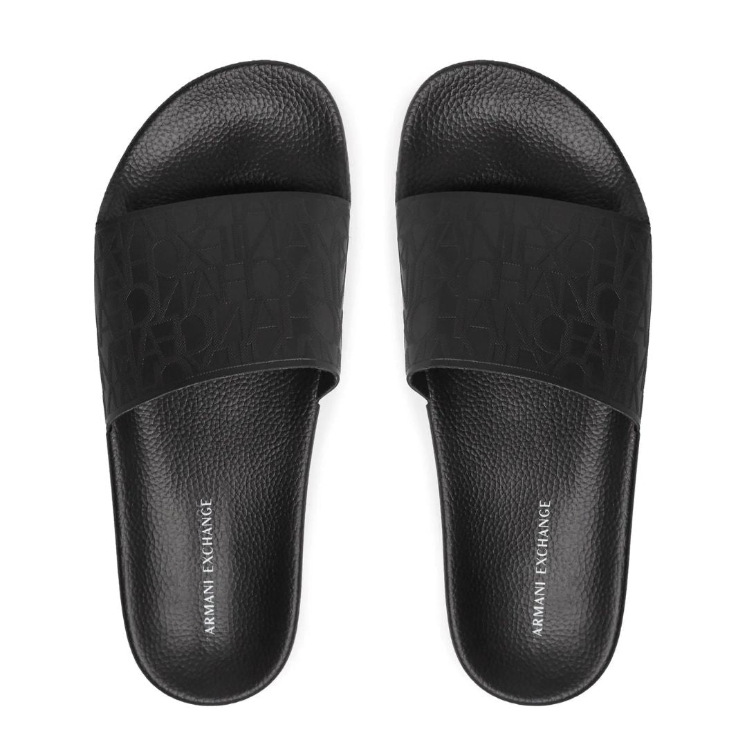 ARMANI EXCHANGE Slippers XUP004-BLKBLK