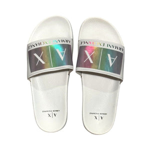 ARMANI EXCHANGE Slippers XUP004-WHT - White / 39