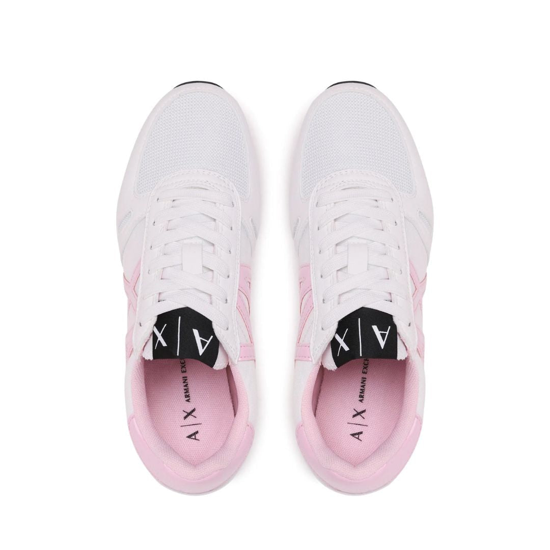 Armani Exchange Sneakers XDX031 XCC62 - WHTPNK
