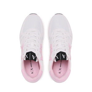 Armani Exchange Sneakers XDX031 XCC62 - WHTPNK
