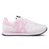 Armani Exchange Sneakers XDX031 XCC62 - WHTPNK - White/Pink / 38