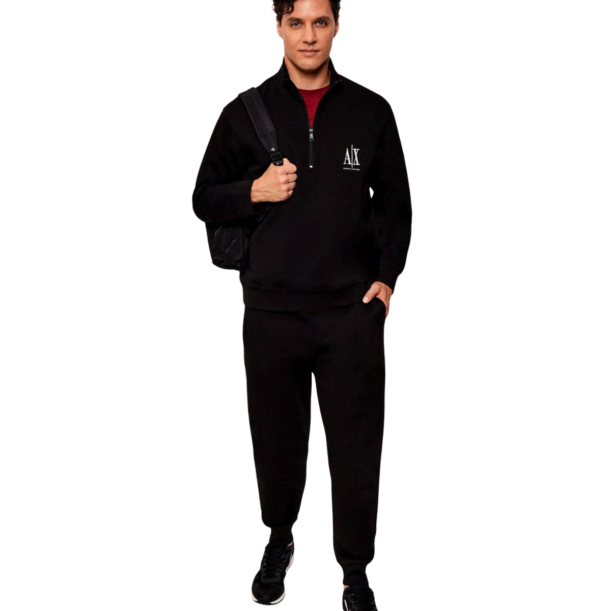 ARMANI Exchange Sweatpants Regular Fit Men-BLK - Black / L