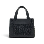 ARMANI EXCHANGE Tote Shopping Bag With Coated Belts XW001576-BLK - Black