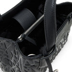 ARMANI EXCHANGE Tote Shopping Bag With Coated Belts XW001576-BLK - Black