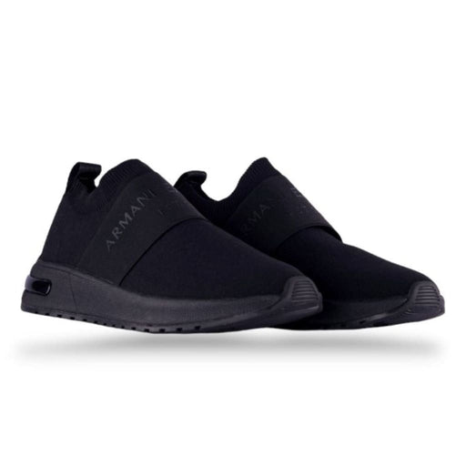 ARMANI EXCHANGE XUZ016 Slip on Sneakers - BLK - Black / 39 - Shoes