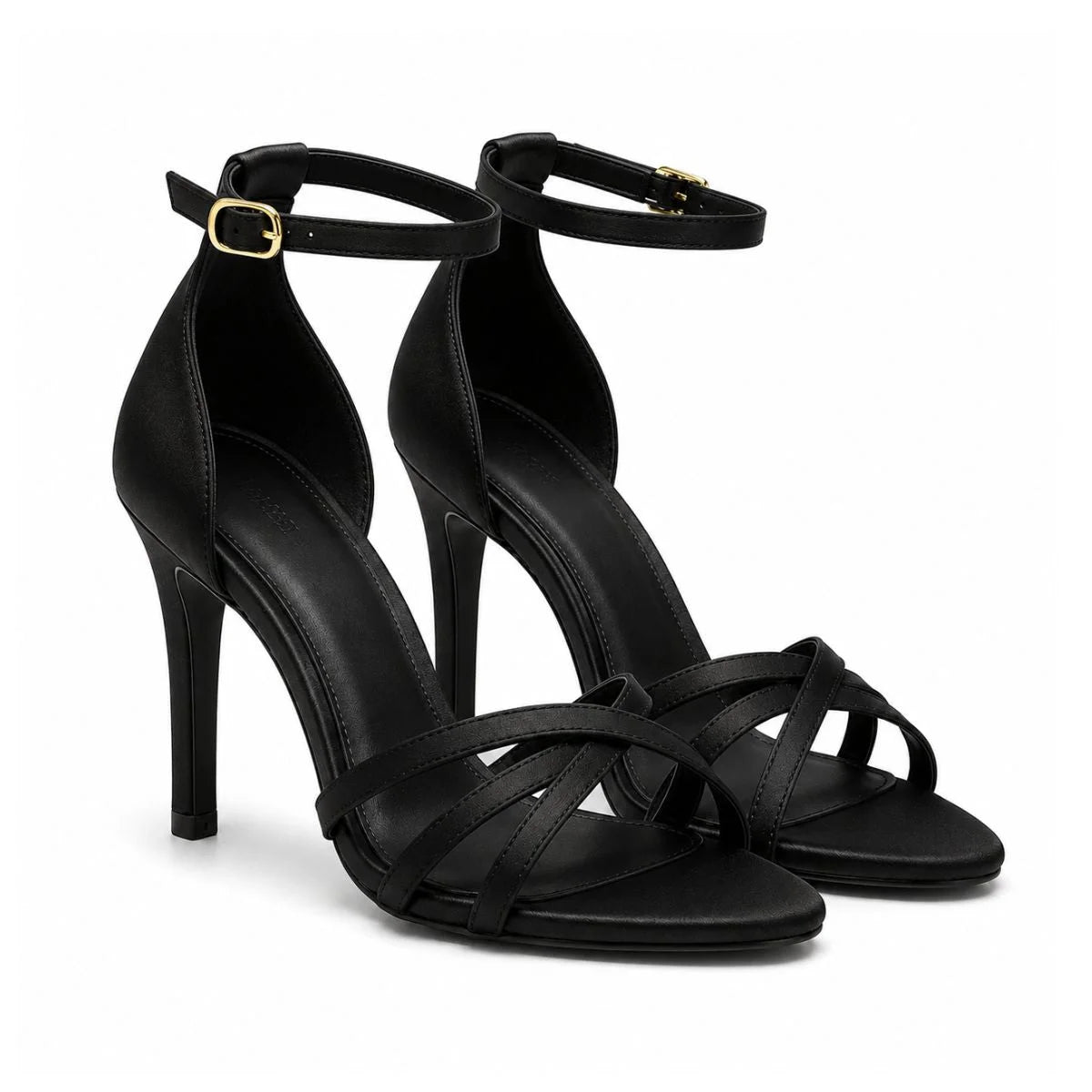 Auralia Designs Heels Sandals Women DS01 -BLK - Black / 38