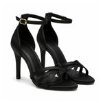 Auralia Designs Heels Sandals Women DS01 -BLK - Black / 38