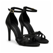 Auralia Designs Heels Sandals Women DS01 -BLK - Black / 38
