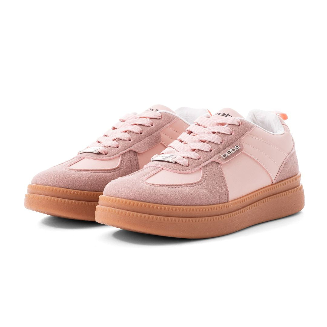 Bebe Logo Sneakers Women BBSNW0122-PNK