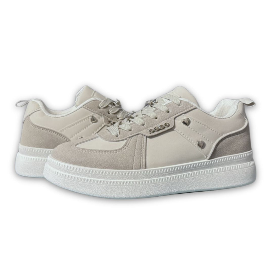 Bebe Logo Sneakers Women BBSNW0206-TUP - Taupe / M / 36