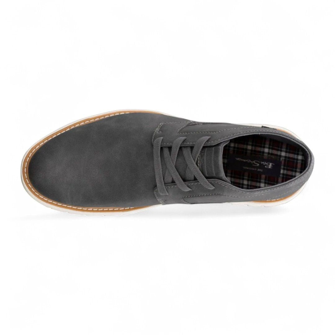 Ben Sherman Whitby Round Toe Chukka Boots Men - GRY