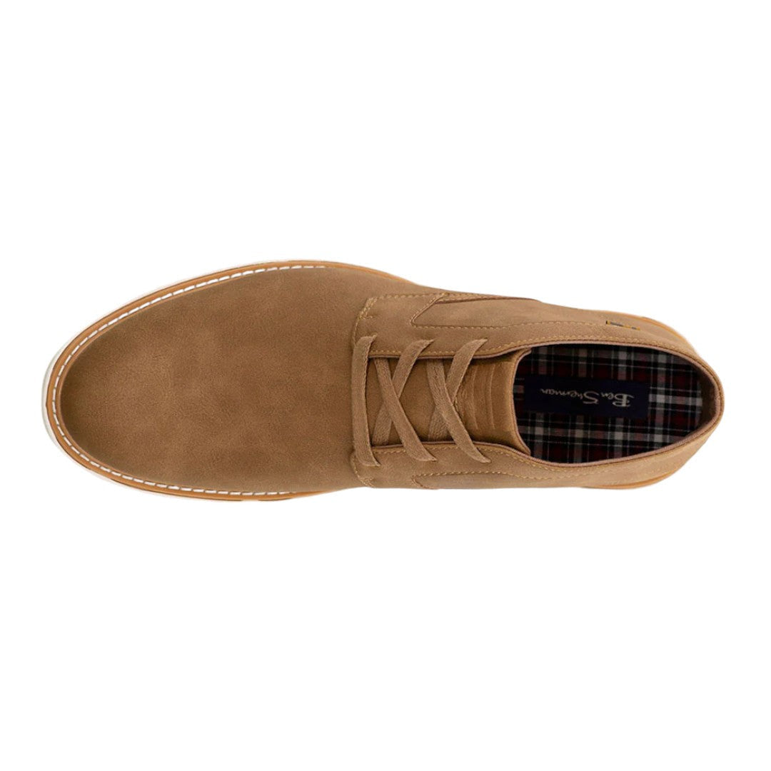 Ben Sherman Whitby Round Toe Chukka Boots Men - TAN