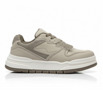 Bershka Contrast Panel Chunky Sneakers - GRY - Grey / 40